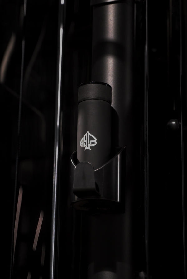 Insulated Acestar bottle designed for athletes, featuring a sleek, durable design with the Acestar Legacy logo for optimal hydration during workouts.