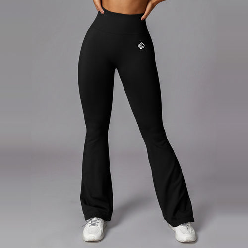Flared Scrunch Bottom Seamless Leggings