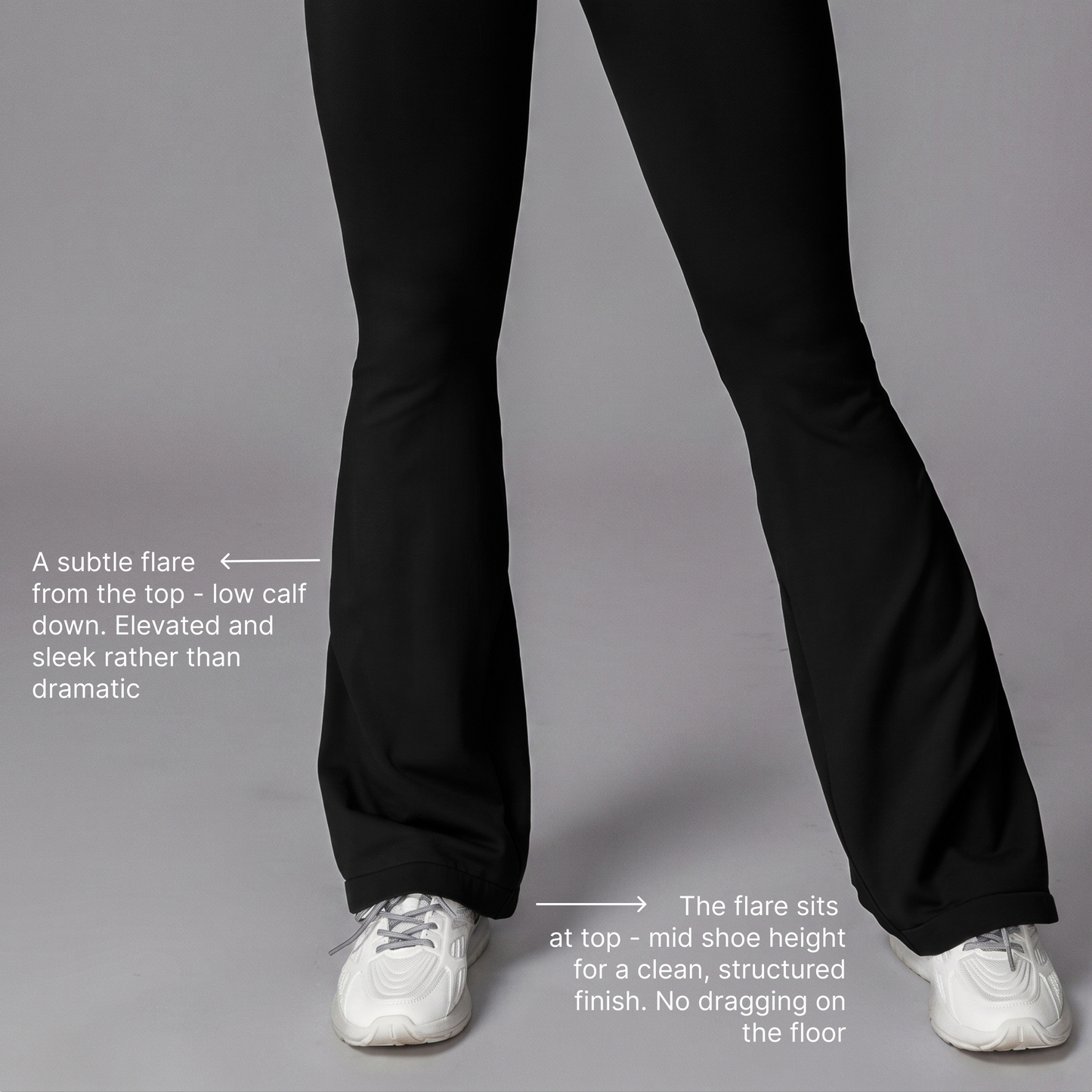 Flared Scrunch Bottom Seamless Leggings