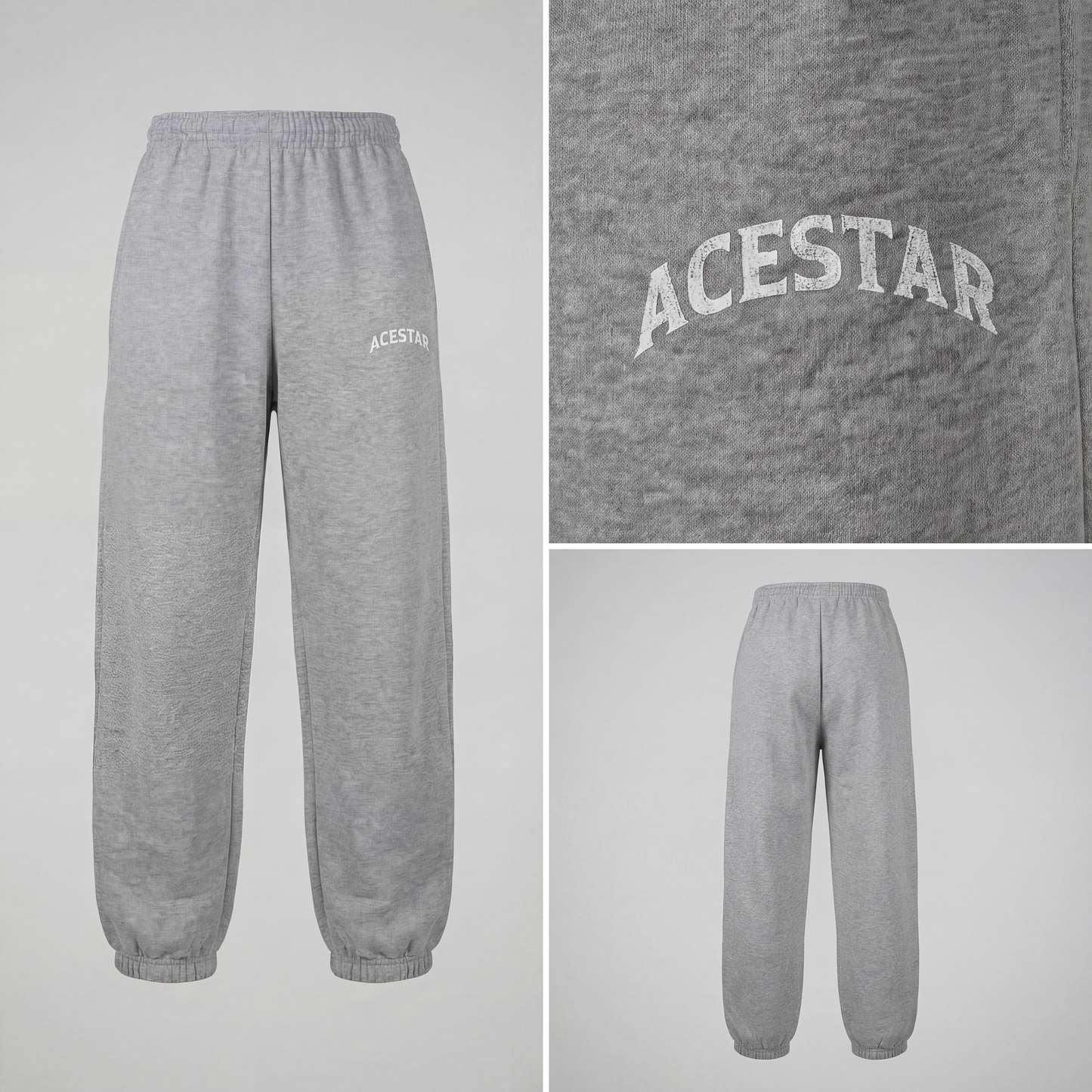 Grey Baggy Joggers